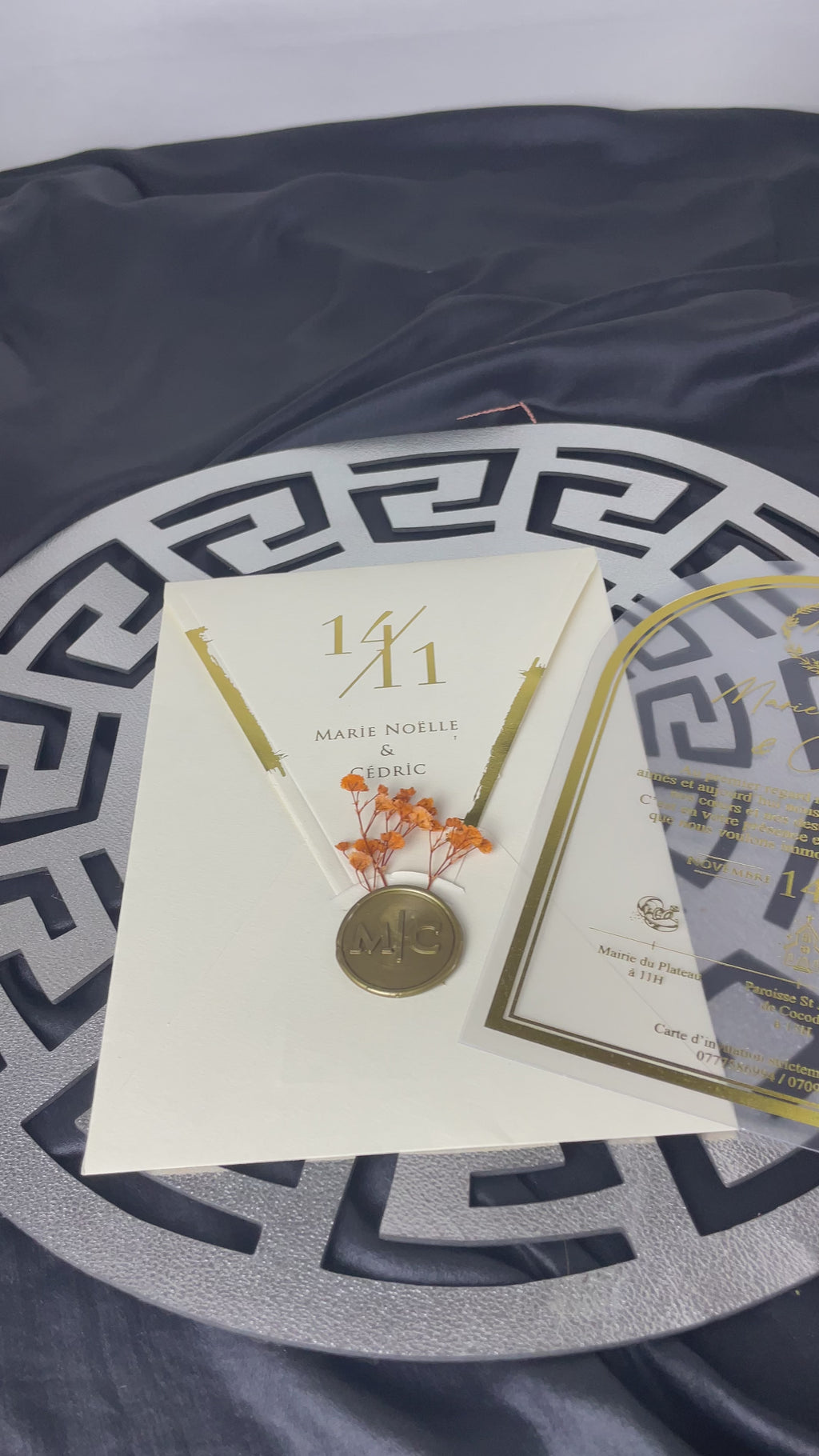 Elegant and Refined Invitation