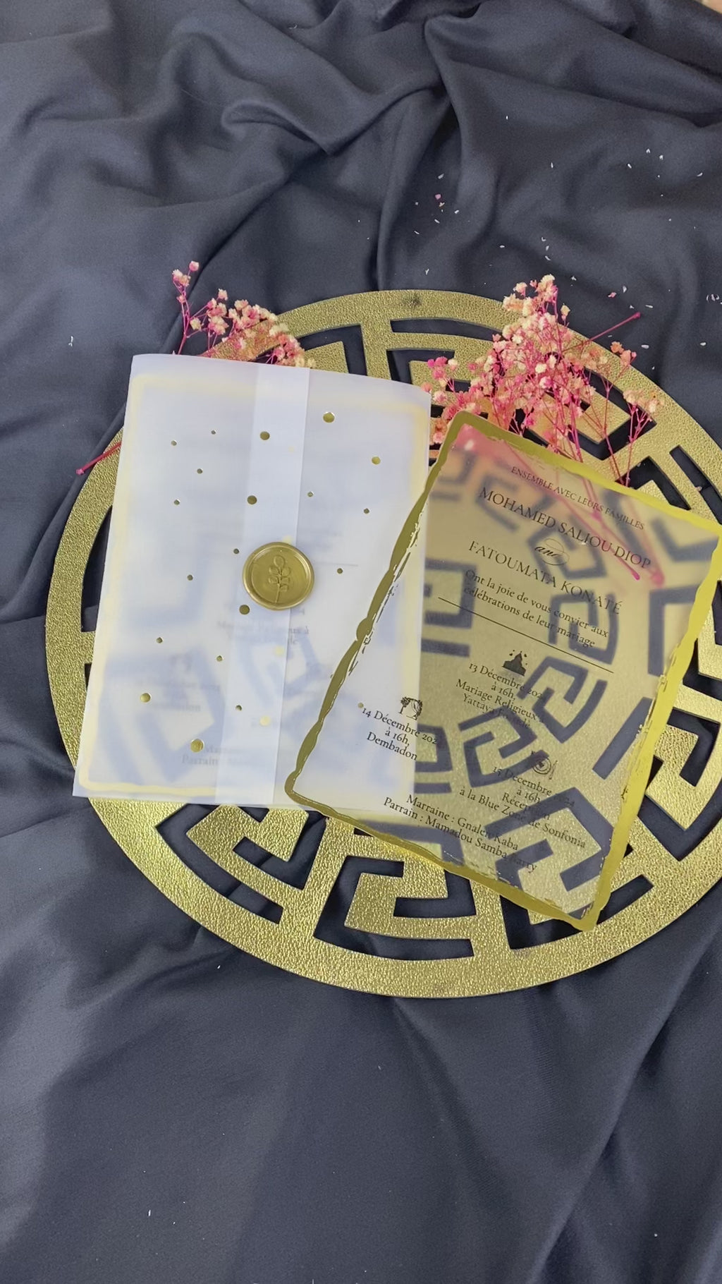 Elegant and Refined Invitation