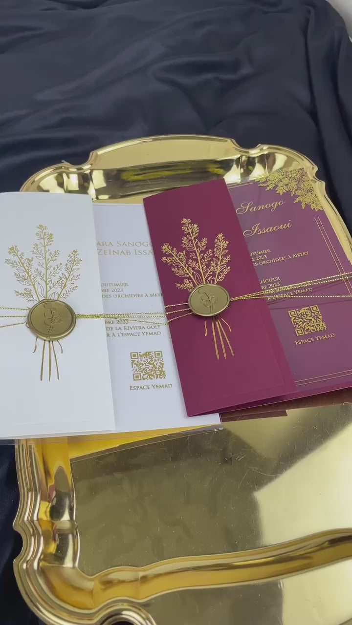 Elegant and Refined Invitation