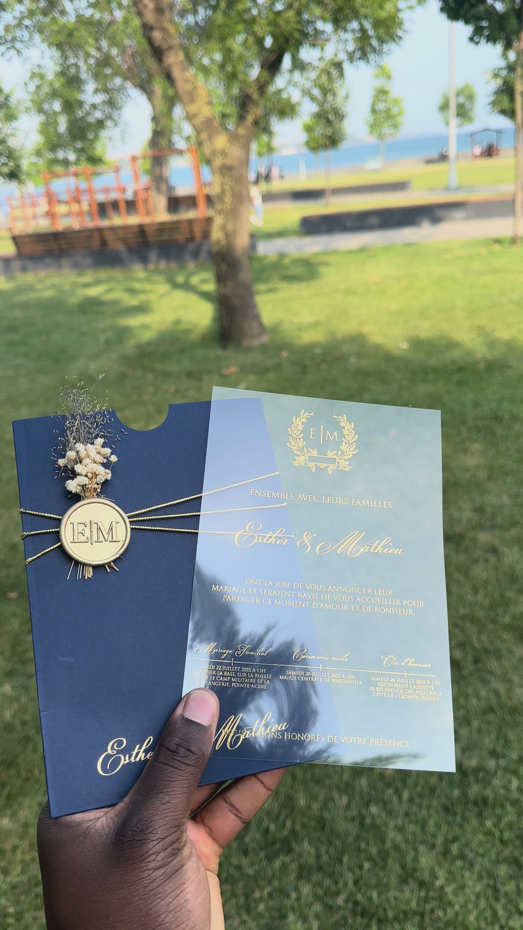 Elegant and Refined Invitation